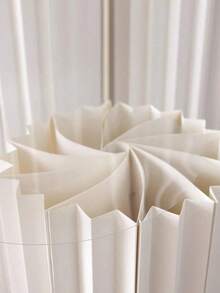 1/3/4pcs Set Cardboard Pedestal Stand, Folding Pillar Stand, Wedding Props, Floor Display Column Stand, Diy Pedestal Box With Round Top Plate Folding Paper Cylinder Column Pedestal Wedding Birthday Cake Flower Stand Rack, Material: Paper, Can Bear - Multicolor - View 4