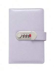 Haus Hana Password Lock Savings Book Storage Bag, Round Buckle Password Lock Mirror Savings Book, Magnetic Buckle Savings Book, Cash Savings Book, Can Hold Cash Storage Bag, Savings Clip, Money Book, Storage Book, Can Hold Banknotes, Commemorative Banknotes - Multicolor - View 14