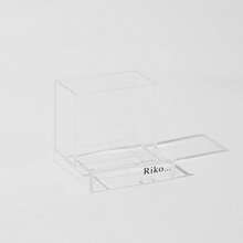 Haus Hana Transparent Milky White And Black Pen Holder With Minimalist And Stylish Functional Storage Design, Featuring A Phone Stand And A Sense Of Design - View 11
