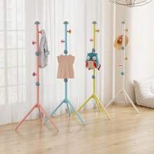 1pc Compact Freestanding Coat Rack, Cute Style 65inch (Height) Coat Rack Mushroom Shaped Design, Eye-Catching Appearance, Strong Load-Bearing Capacity, Easy And Convenient Installation, Suitable For Dorms And Various Other Scenes - Multicolor - View 4