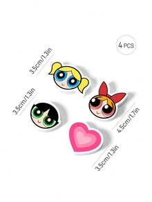 THE POWERPUFF GIRLS X SHEIN Powerpuff Girl Eraser - Powerpuff Girls - View 4