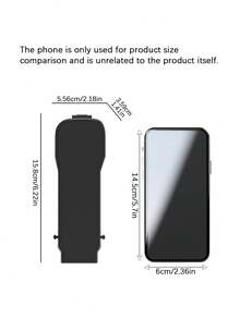 Magnetic Protective Cover With Flip‑Open Case And Bracket, Shock‑Proof, For Pocket3, Lens Cap For Osmo Camera - View 3