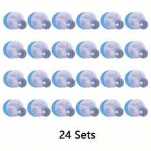 4/8/12/24 Pcs/Set Filter Pengganti Air Mancur Kucing, Filter Karbon Aktif, Filter Pengganti Dispenser Air Hewan Peliharaan dengan Filtrasi Tiga Lapis - MultiWarna - View 11