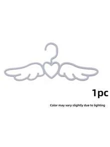 Joivida 1Pc/3Pcs Ins-Style Girly Heart Angel Wing Hangers, Non-Slip And Traceless Hangers For Both Wet And Dry Use, Creative Shaped Clothes Hangers, Shoulder-Bump Proof And Non-Deforming Drying Hangers, Wardrobe Storage Essentials, Multifunctional Hangers For Home And Dormitory Use - Multicolor - View 13