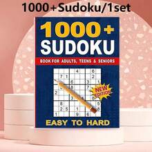 1pc Sudoku Game Book, 9x9 Grid Sudoku Puzzle ForAdults, Easy To Solve, Casual Brain Teaser, DailyRelaxation, Suitable For Adults, Teenagers, Middle-Aged And Elderly People, Logic Brain Training ReadingMaterial, Product Does Not Include Pen - A - View 7