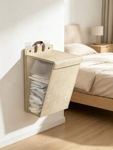 Giỏ đựng đồ giặt treo tường thiết kế bất đối xứng - Nhiều màu - Xem 7