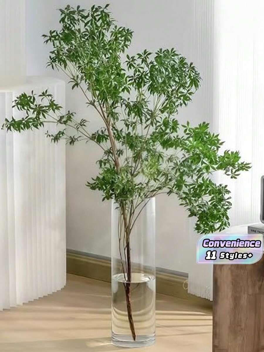 مزهريات إعصار كبيرة غير قابلة للكسر لتزيين الطاولات المركزية وطاولة القهوة وحفلات الزفاف وغرفة الطعام وغرفة المعيشة - متعدد الألوان - مشاهدة 1