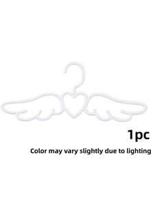 Joivida 1Pc/3Pcs Ins-Style Girly Heart Angel Wing Hangers, Non-Slip And Traceless Hangers For Both Wet And Dry Use, Creative Shaped Clothes Hangers, Shoulder-Bump Proof And Non-Deforming Drying Hangers, Wardrobe Storage Essentials, Multifunctional Hangers For Home And Dormitory Use - Multicolor - View 12