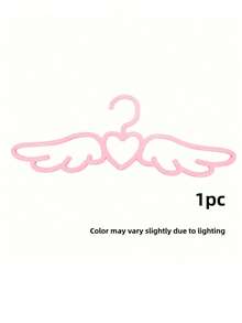Joivida 1Pc/3Pcs Ins-Style Girly Heart Angel Wing Hangers, Non-Slip And Traceless Hangers For Both Wet And Dry Use, Creative Shaped Clothes Hangers, Shoulder-Bump Proof And Non-Deforming Drying Hangers, Wardrobe Storage Essentials, Multifunctional Hangers For Home And Dormitory Use - Multicolor - View 14