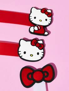HELLO KITTY AND FRIENDS | SHEIN Klip Penyimpanan Kabel Data Kartun, Klip Pengikat Kabel Pengisi Daya Earphone untuk Perjalanan, Pengatur Kabel Multifungsi Lucu untuk Rumah Tangga, Cocok untuk Berbagai Penyimpanan Kabel - MultiWarna - View 4