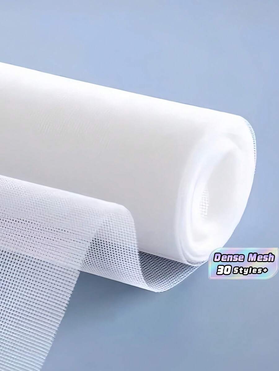 Multi Purpose High Density Mosquito Window Screen Fiberglass Mesh Washable Cuttable Easy Install Replace DIY For Patio Balcony Garden Privacy Fence - White - View 1