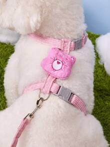 Care Bears X PETSIN 1 PC S/M/L Size Cute Bear Dog Leash Cat Harness Vest-Style Dog Chain Small Dog Teddy Corgi Dog Walking Rope Collar - Multicolor - View 7