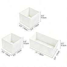 12/6/3 Baby Crib Drawer Style Clothing Storage And Organizing Box, Foldable Zipper Diaper Storage, Suitable For Children's Socks And Bras - Multicolor - View 7