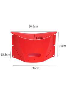 Haus Hana 1pc Portable Plastic Folding Stool, Multifunctional Chair For Queuing, Parenting, Travel, Picnic & Gatherings - multicolor - View 16