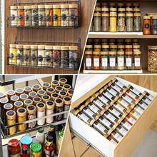 12/24 Piece Spice Containers For Kitchen, Glass Salt And Pepper Shakers Set, 120ml Capacity, Square Salt Shakers Set, Kitchen Spice Containers, Spice Jars, Creative Outdoor Picnic And Barbecue Spice Containers, Spice Storage, Kitchen Accessories - Clear - View 5