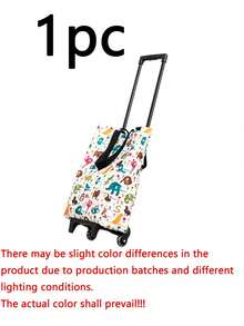Portable Large Capacity Folding Cart For Outdoor Travel - Multicolor - View 12