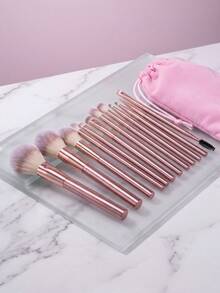 2/15PCS Makeup Brush Sets Premium Synthetic Hair Eyeshadow Blending Brush Sets Cosmetics Tools - Multicolor - View 7