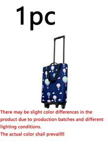 Portable Large Capacity Folding Cart For Outdoor Travel - Multicolor - View 8