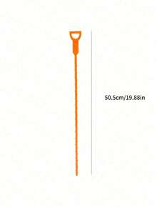 1pc Multifunctional Clog Removal Tool Hook Hair Collector, Suitable For Sink, Toilet, Bathroom And Kitchen, Applicable For Kitchen, Food, Cooking, Camping, Vacation, Beach, Room Decor, Organization, Party, Travel - multicolor - View 9