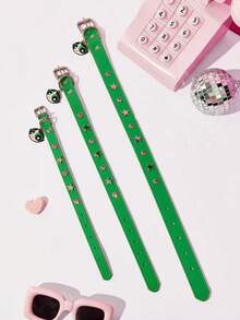 THE POWERPUFF GIRLS X PETSIN Adjustable Cute Pendant Collar For Pets - Multicolor - View 15