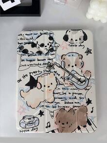 This Exquisite And Cute Cartoon Cartoon Cartoon Cat Pattern Is Suitable For The Tenth Generation Apple Protective Case - Multicolor - View 4