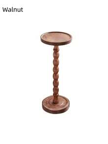 1PC Solid Wood Side Table With A Modern Retro Style, Designed For Versatile Use As A Coffee Table, Balcony Table, Or Entryway Welcome Table.It Is Perfect For Living Room Decoration And Makes An Ideal Gift For Housewarming Celebrations. - Multicolor - View 12