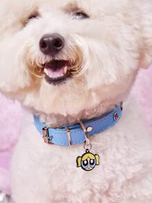 THE POWERPUFF GIRLS X PETSIN Adjustable Cute Pendant Collar For Pets - Multicolor - View 5