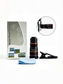 1PC HighDefinition Telephoto Lens With Optical For Smartphone Universal Clip On Long Range Zoom For Travel Concert Sports Photography MustHave - A - View 4