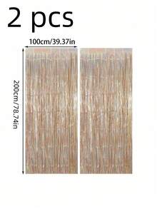 亮片拍照背景布，閃亮派對背景裝飾，復古 70s 80s 90s 迪斯可主題飾品，適用生日、婚禮、單身派對、彩虹派對、情人節和新年，多用途拍照亭道具，活動裝飾 - 黃色 - 查看 7