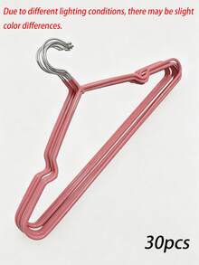 Non-Slip Clothes Hangers, 85g Ultra Thin Space Saving Felt Hangers, Multi-Layer Clothing Rack For Wardrobe, Bedroom, Closet Storage - Multicolor - View 17