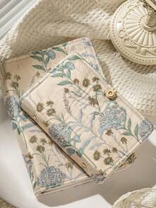 Haus Hana 1pc Loose-Leaf Journal, Artistic A5/A6 Notebook, Cute Diary & Notepad - multicolor - View 1