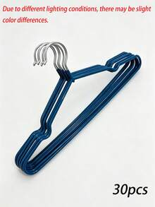 Non-Slip Clothes Hangers, 85g Ultra Thin Space Saving Felt Hangers, Multi-Layer Clothing Rack For Wardrobe, Bedroom, Closet Storage - Multicolor - View 15