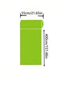 1Roll Matte Black Waterproof Vinyl Wrap Self Adhesive Peel And Stick Wallpaper For Kitchen Countertop Cabinet Furniture Decal Removable Contact Paper Decor - multicolor - View 10