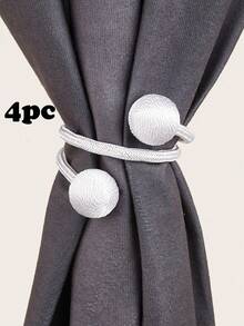 1pc/2pcs/4pcs Twist Twist Balls Curtain Clips, Multiple Colors And Sizes Available Gifts Birthday Graduation - multicolor - View 14