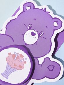 SHEIN X Care Bears 50 80g Double Adhesive Sticky Notes For Records, Journals, Reminders And Decorations - 9.2*15 - View 4
