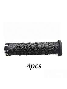 2/4/6 Pcs Skull Embossed Motorcycle Handlebar Grips, Non‑Slip Rubber Lock‑On Hand Grips, Comfortable Handle Bar Covers For Motorcycle Dirt Bike ATV - Multicolor - View 8