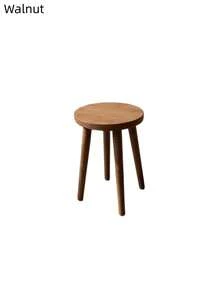 1PC Removable Wooden Round Seat - Anti-Slip Multi-Functional Stool - Suitable For Dressing Tables, Bars, Bathrooms, Flower Pot Stands, Living Rooms, Dining Rooms, And Offices - Multicolor - View 10
