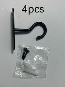 Multi Functional Hook Strong Load-Bearing Ceiling Hook, Used For Hanging Flower Pots, Decorative Plants, Lighting Fixtures, Bird Feeders, Easy To Install Hardware Hook Set, Suitable For Gardens And Homes, Garden - Hook Up - View 12