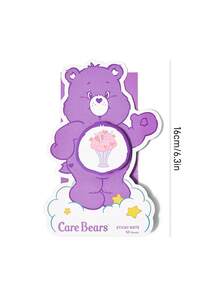 SHEIN X Care Bears 50 80g Double Adhesive Sticky Notes For Records, Journals, Reminders And Decorations - 9.2*15 - View 3