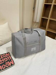Foldable Travel Duffel Bag Large Capacity Handbag Lightweight Overnight Weekend Bag Portable Luggage Tote For Travel Gym - Multicolor - View 12