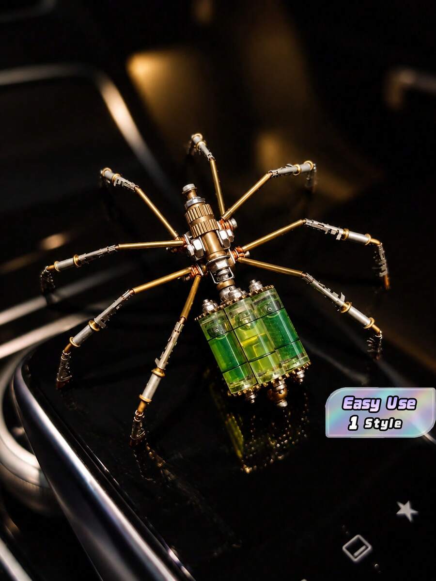 復古齒輪昆蟲金屬拼圖套件 哥德風 手組裝藝術裝飾品 獨特節日禮物 - 多色 - 查看 1