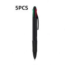4-In-1 Multicolor Ballpoint Pen - Smooth Writing, Great For Office Stationery And Precise Writing, Essential Office Supplies | Neutral Pen Set | Fluid Writing Pen,School Supplies,Back To School - Black - View 10