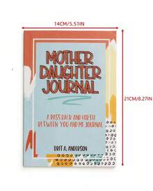 SHEIN 1 Pack Mother And Child Exchange Journal Can Be Used As A Gift For Mom, Meaningful Notebook Gift - Multicolor - View 2
