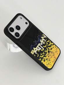 ShellaStory BATMAN X SHEIN A Stylish, High-End Printed Pattern Protective Phone Case Design, Perfect Compatible With Iphone – A Cute, Fashionable, And Sophisticated Phone Case. - Multicolor - View 10