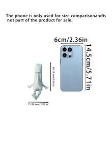 3D列印復活節石像，可動可擺姿勢人偶，大理石紋桌面裝飾品，創意居家桌面裝飾收藏展示件 - 多色 - 查看 3