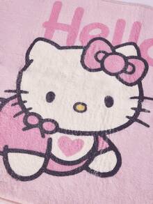 HELLO KITTY AND FRIENDS | Joivida 1件授權卡通地毯，柔軟絨毛粉色地板墊，可愛角色設計，舒適居家裝飾，適用於臥室、客廳或兒童房，蓬鬆舒適，任何空間的完美點綴 - 1PC - 查看 5