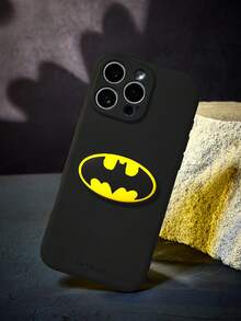 BATMAN X SHEIN 黑色啞光手機殼適用於Phone11-17系列 - 彩色 - 查看 1