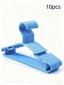 30/20/10-Piece Wet And Dry Non-Slip Plastic Hangers, Suitable For Newborn Children's Clothing, Children's Clothing Drying Racks, Children's Drying Rac - Multicolor - View 6