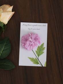 Haus Hana 2 Pieces Per Set. Each Set Includes A Hyacinth-Shaped Fragrance Candle And A Card. Suitable For Home Decoration, Valentine's Day Gifts, Wedding Decorations, And Party Table Decorations. A Gift For Mom. - 2pcs - View 12