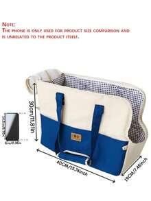 Fashionable Crossbody Pet Backpack For Casual Outings. Handheld And Portable Dog Bag. Portable Cat Bag. - Multicolor - View 3